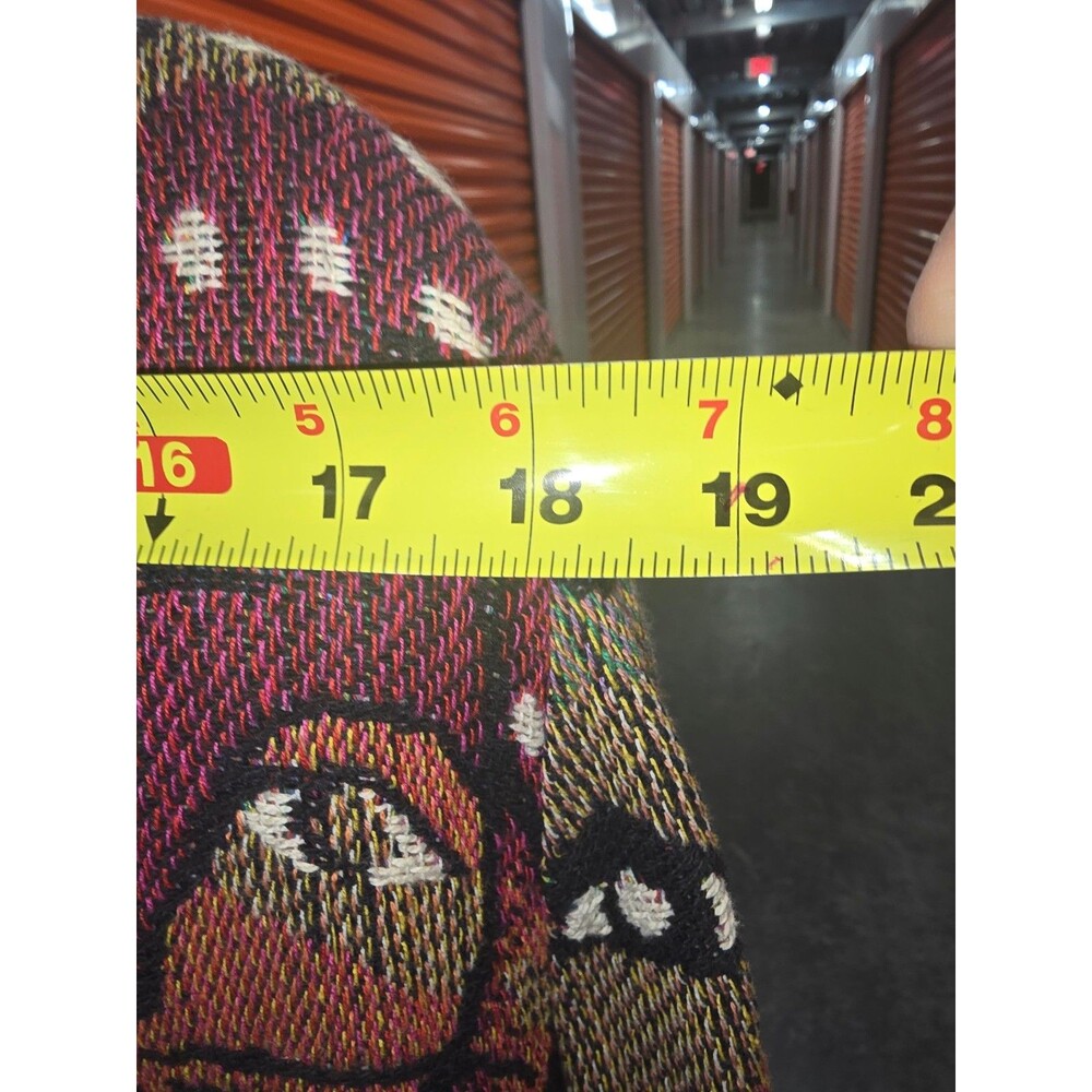 Vtg Laurel Burch woven tapestry blazer of CATS! - Picture 11 of 12